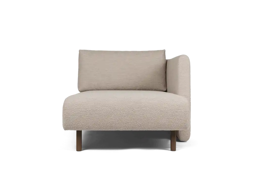 Expressleverans - Dase Sofa Chaise Longue Right - Soft Bouclé