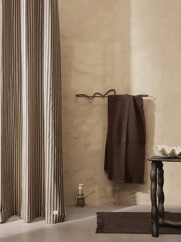 Chambray Shower Curtain | Rabatt