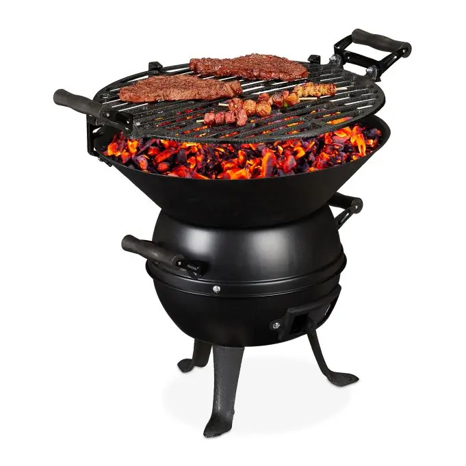 Prissänkt | Grilltunna i gjutjärn