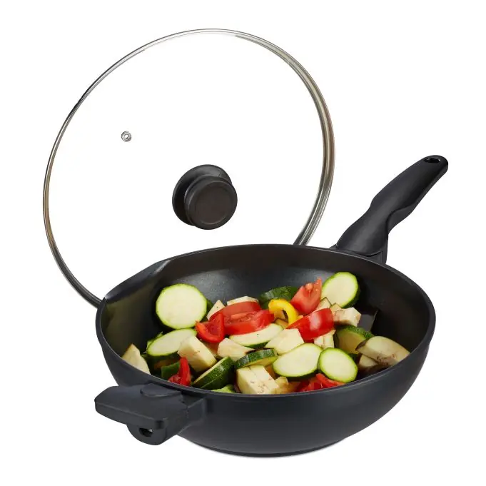 Topprodukt - Wok med lock induktion