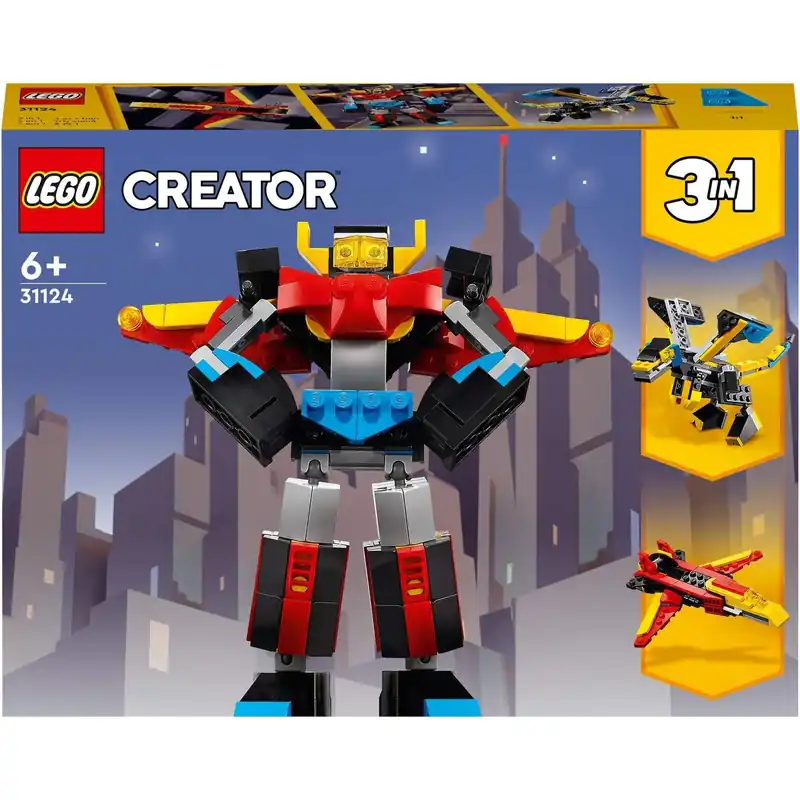 Creator 3in1 - Superrobot 31124 | Rekommenderas