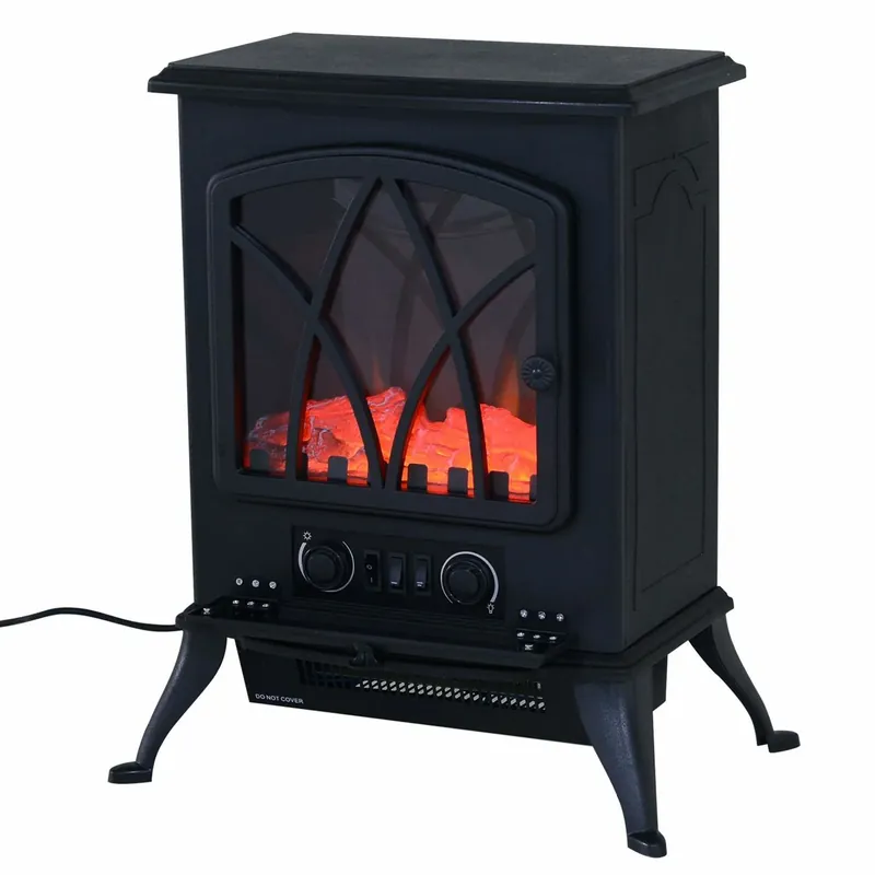 Electric wall-mounted fireplace - Premiumkvalitet