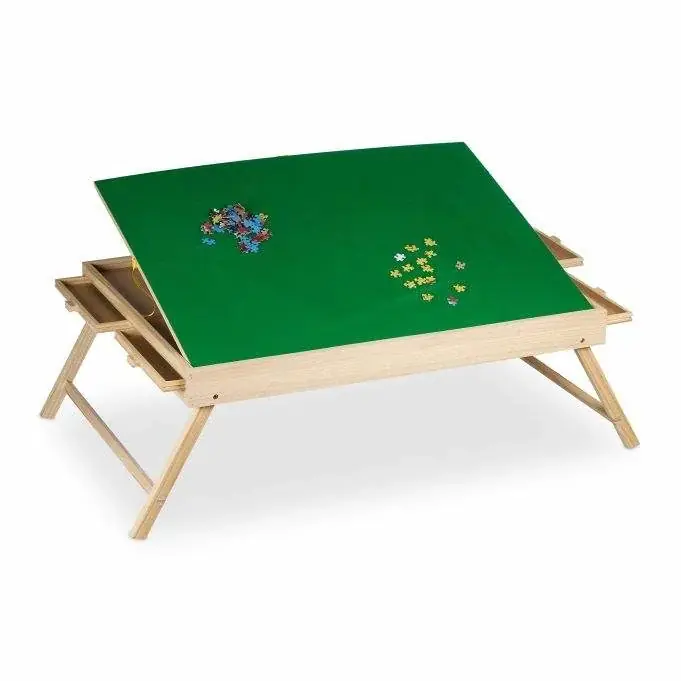 Kanonpris | Puzzle table with 4 drawers