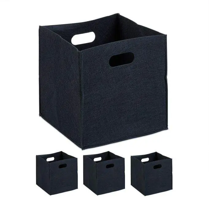 Felt storage box - 4 pcs - Tillverkarpris