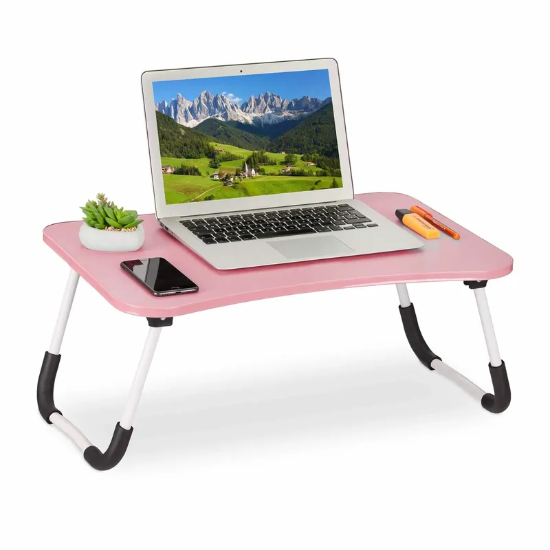 Skaffa nu - Pink laptop table