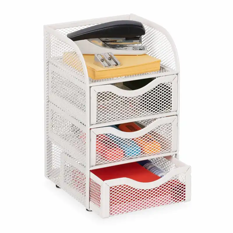 Professionell kvalitet - Desk organization with 4 compartments