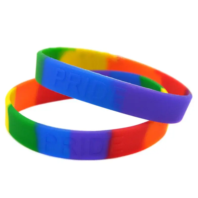 2x Bracelets, Pride - Rainbow | Beställ nu