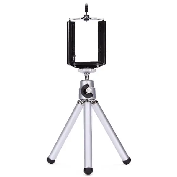 Toppkvalitet | Mini Tripod for Phones - Silver