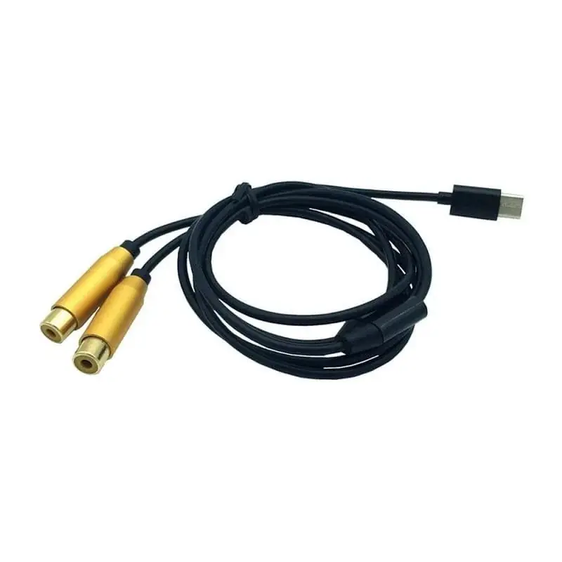 Spara mer - Adapterkabel - USB-C til 2x RCA