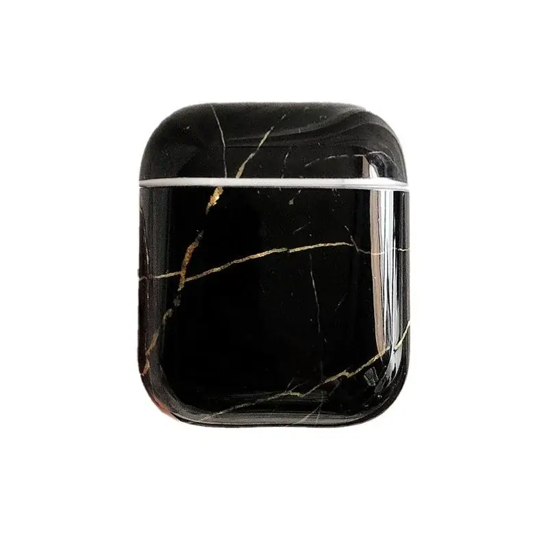 Superpris | Protective Case for AirPods - Black Marble