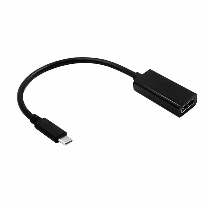 USB-C til HDMI Adapter - Sort | Rabatt