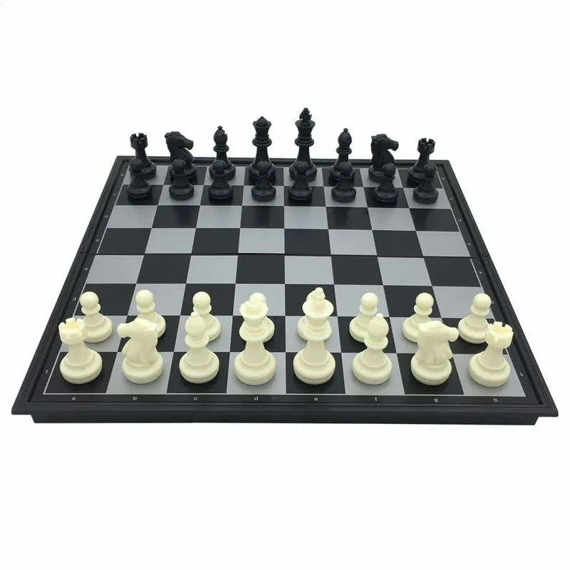 Superpris | 3-i-1 Spelset, Schack - Backgammon - Dam