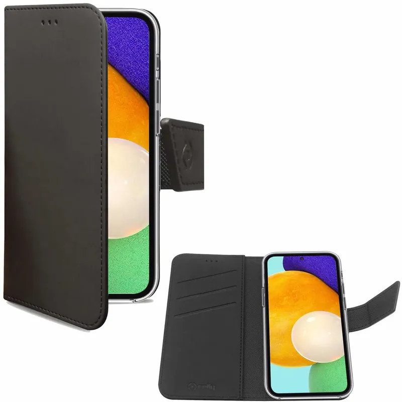 Bästa pris | Pung etui Galaxy A03s Sort