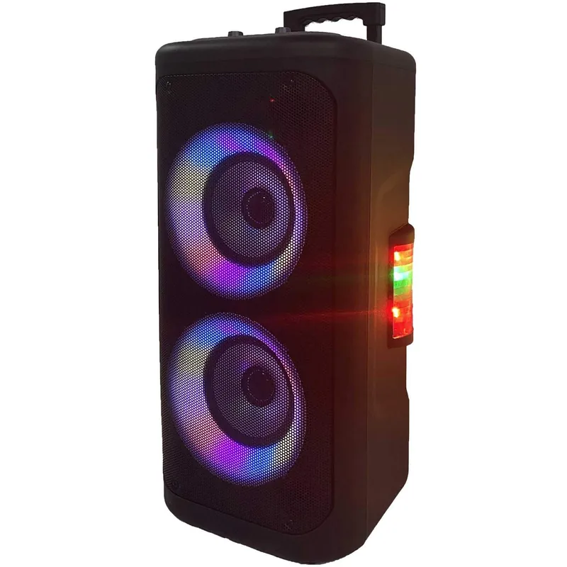 Portable powerful speaker with LED light | Rea