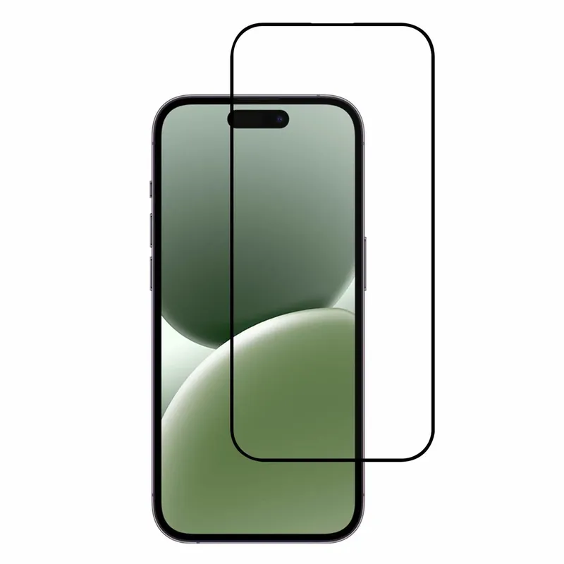 Näytönsuoja iPhone 16 Pro musta - Bra pris