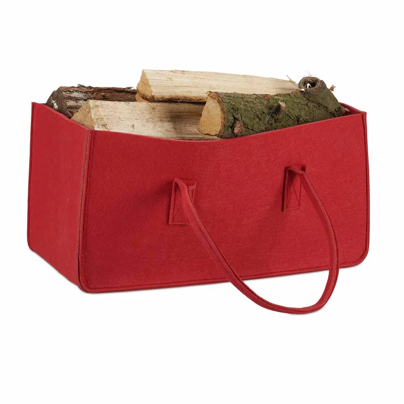 Gratis retur | Felt basket with handle