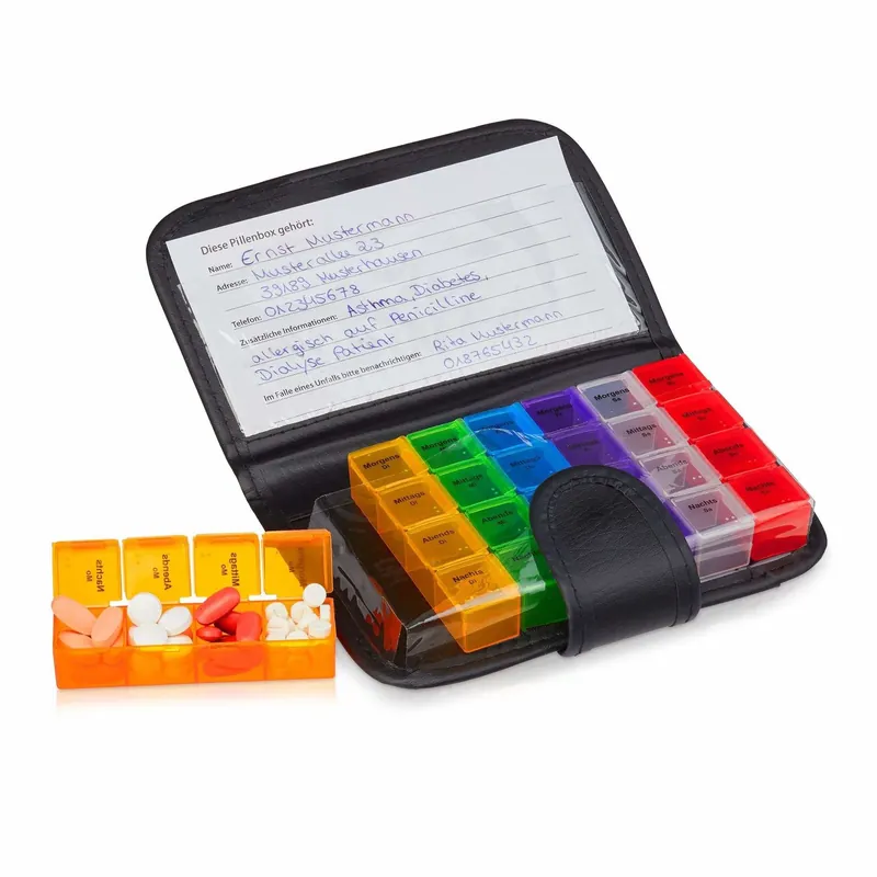 Tablet box 7 days with bag - Fynd
