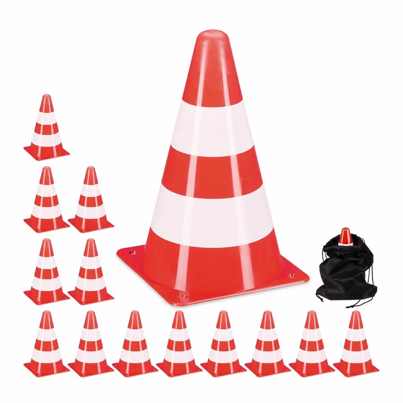Toppkvalitet - Pylons, 14 pcs, orange