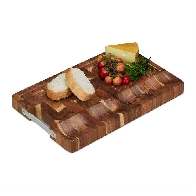 Cutting board solid acacia | Snart slut
