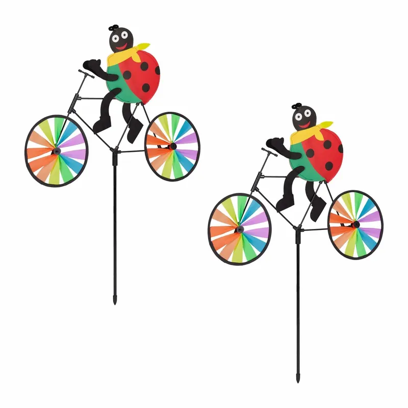 Bästsäljare | Pinwheel Ladybug Set om 2
