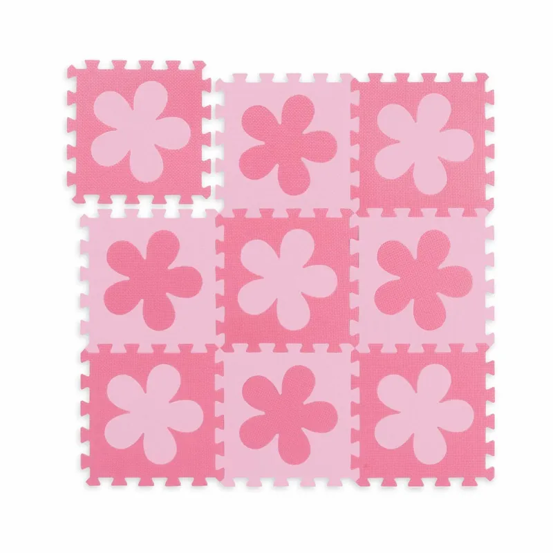 Rabatter | Puzzle måtte blomstermønster
