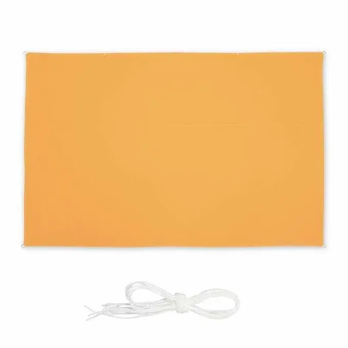 Sun sail rectangular yellow | Dagens deal