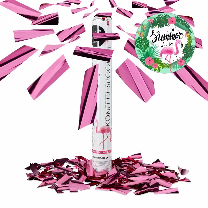 Confetti cannon pink - Bästa pris