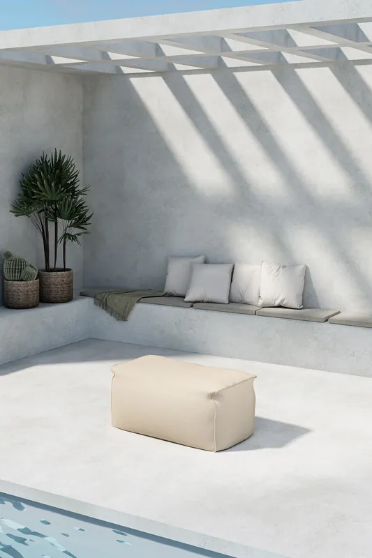Redang Ottoman , Beige - Nytt i sortimentet