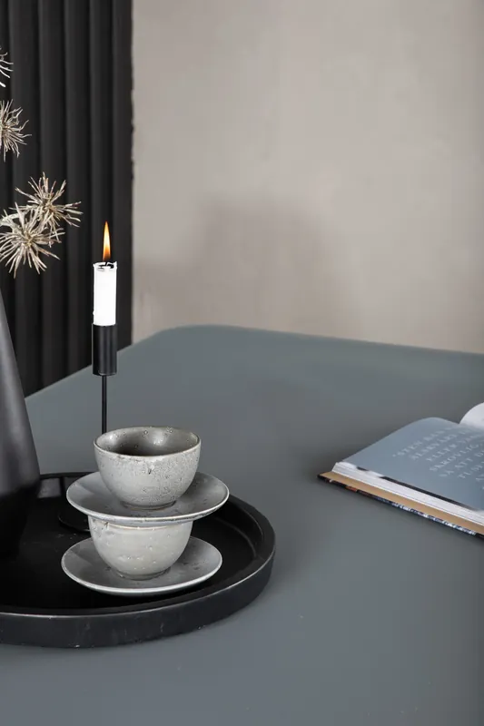 Table Virya , Noir/Gris | Beställ direkt